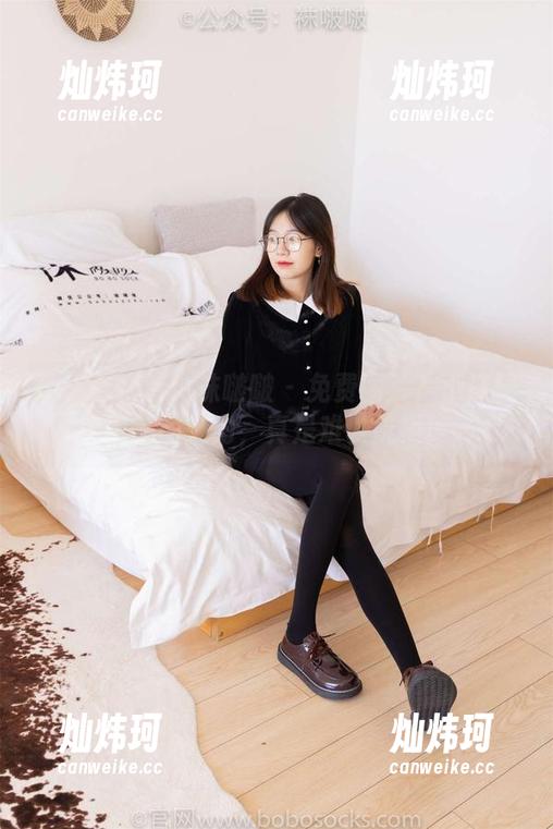BoBoSocks袜啵啵-小沫 BoBoSocks袜啵啵 - 免费图片?小沫短黑丝的魅力,真是难以抗拒!
