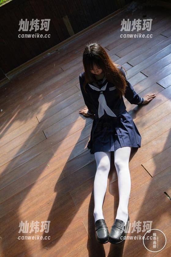 稚乖画册 - 赤西夜夜的露颜写真：无圣光的魅力，仿佛天黑时的星空，让人目不转睛！