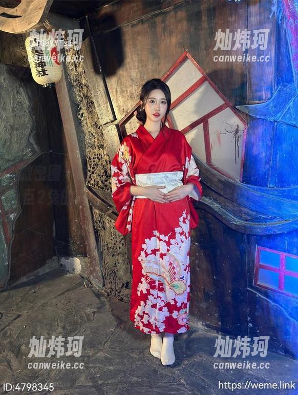 微密圈 - 这酒红礼服的魅力非一般，轩子巨2兔的高清套图带你走进不一样的世界！